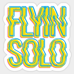 FLYIN' SOLO Sticker